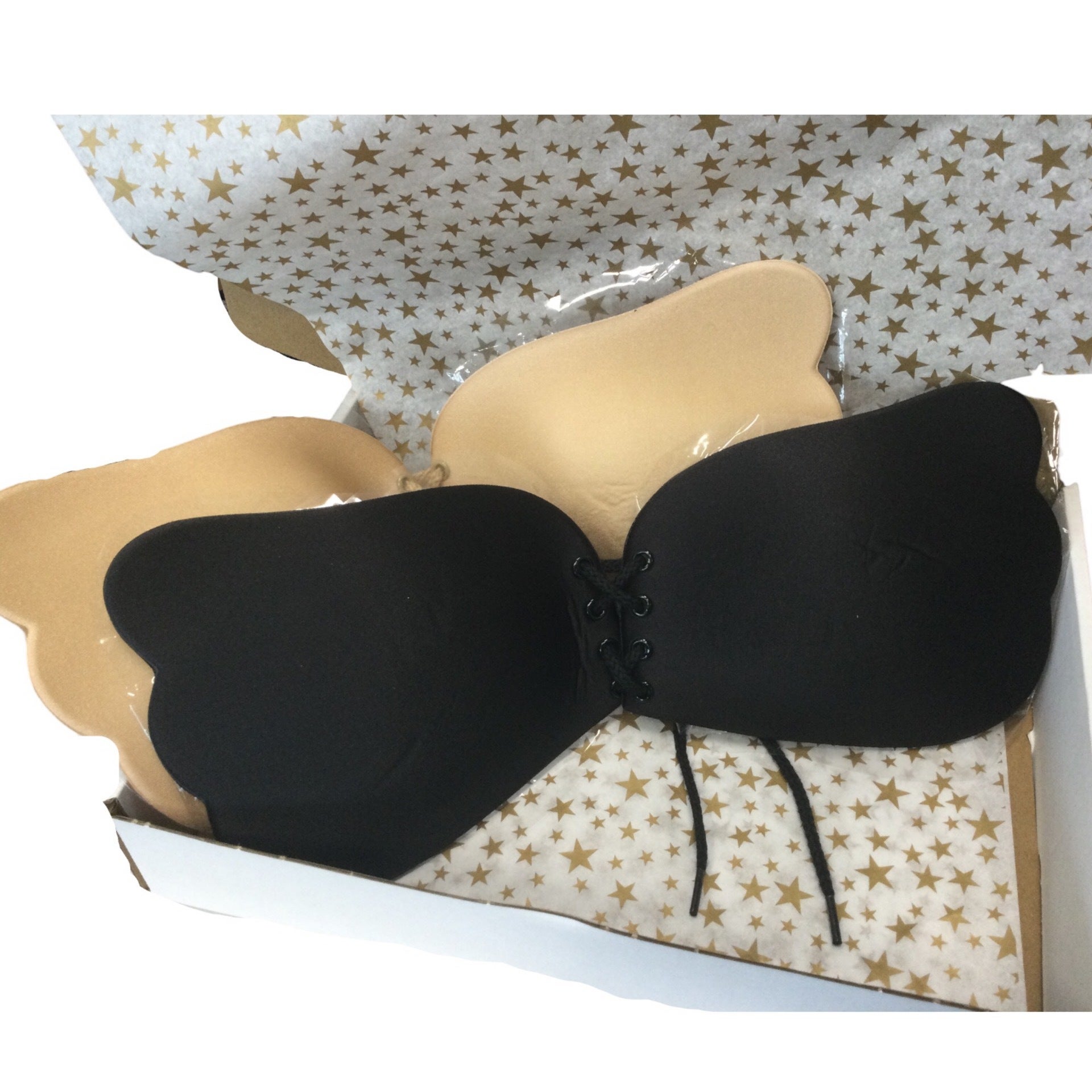 Silicone Butterfly Stick-on Bra - Adhesive, Comfortable & Versatile for Women